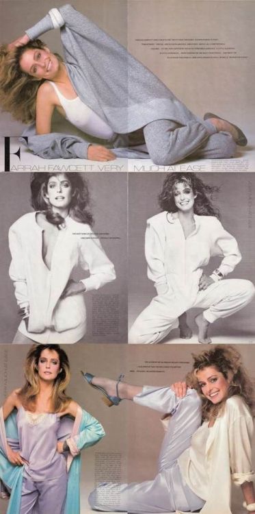 Farrah Fawcett in issues of VOGUE!For more on Farrah and her career visit https://myfarrah.com