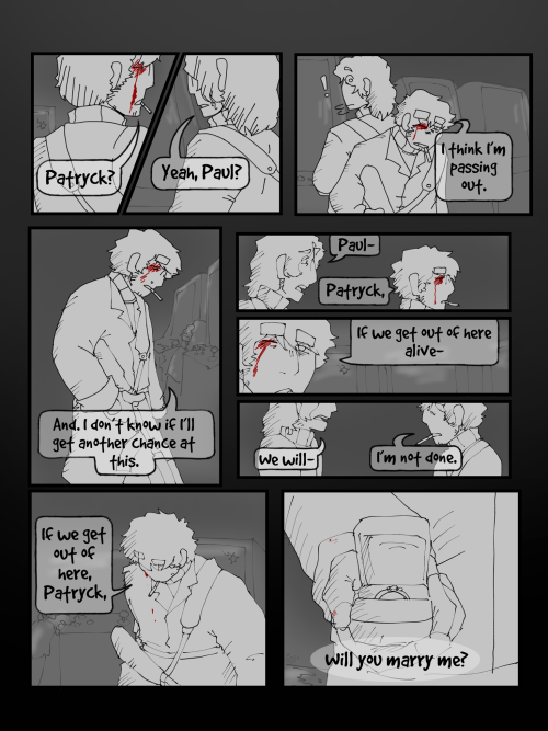This Is Followed By Patryck Saying Yes And Paul Going Sick As He Collapses