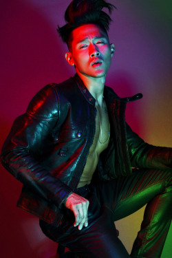 allasianguys:  Justin Kim by Tony Veloz for VULKAN -“Redemption”