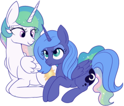 theponyartcollection:  Sister, My Sister by *lulubellct 