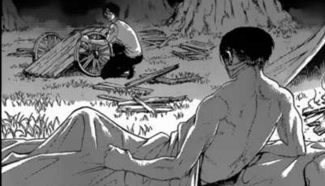 I just wanna thank Isayama for Levi's back