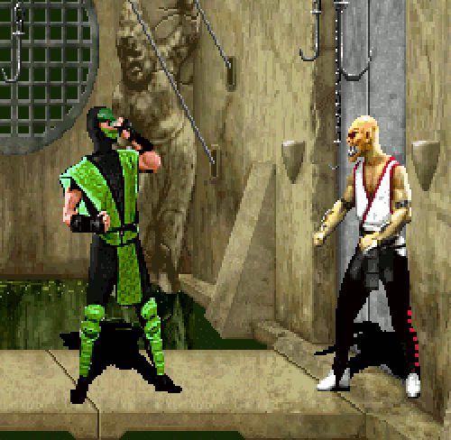 vgjunk:  Mortal Kombat II, arcade.
