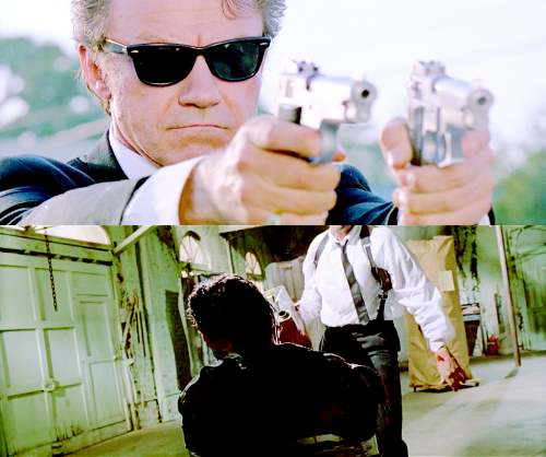 imagine-cinema:  “Somebody’s shoved a red-hot poker up our ass, and I want to know whose name is on the handle!”  - Reservoir Dogs (1992) Dir. Quentin Tarantino 