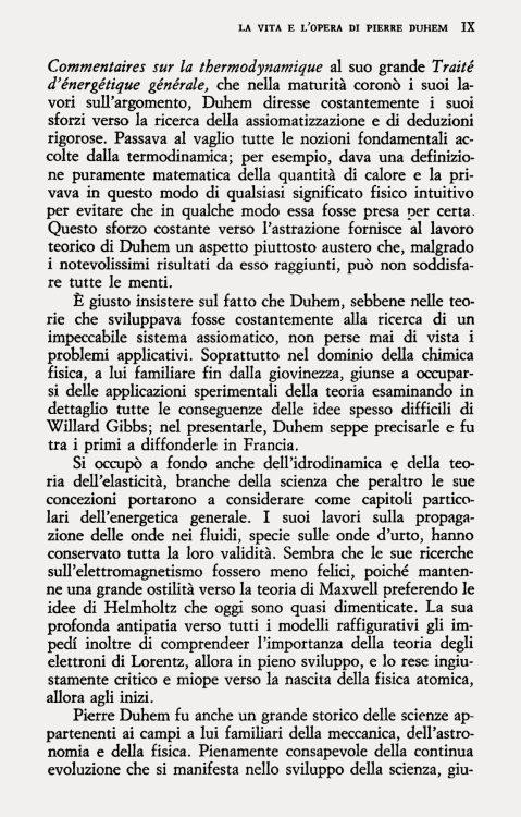 Louis de Broglie, La vita e l'opera di Pierre Duhem (1953), Foreword in Pierre Duhem, (1906-1914), L