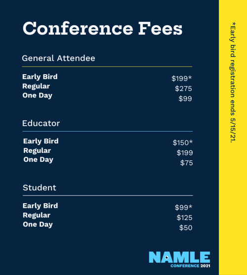 There&rsquo;s less than a month left to take advantage of early bird registration prices for #NA