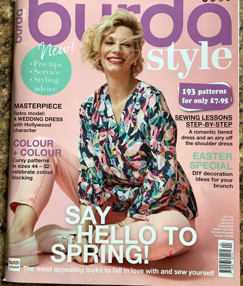 BurdaStyle April 2022It’s spring and this issue has a wide range of patterns as these images prove. 