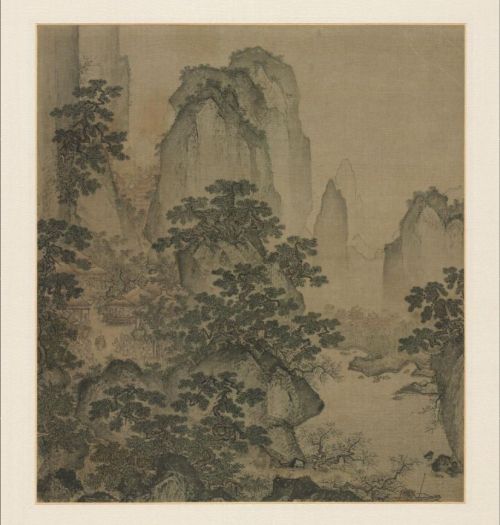 The Haven of the Peach-Blossom Spring武陵桃源圖mid-1400sattributed to Shi Rui 石銳(Chinese, c. 1400-c. 1470