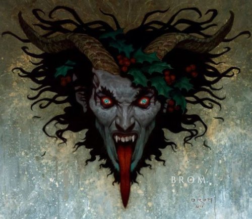 ghoulnextdoor:Krampus Art: Ancient Bad Guy, Modern Muse – Unquiet ThingsImage: Gerald Brom