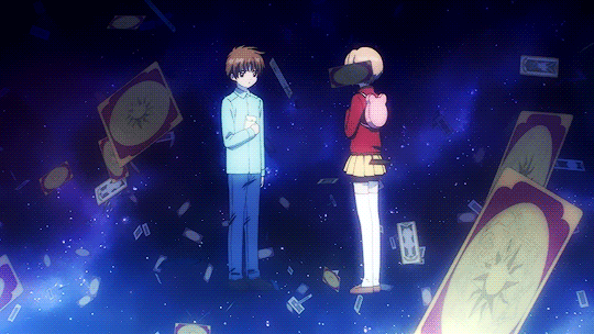 horitsuba:The Clow Cards have turned into Sakura Cards. Thanks to your powers.CardCaptor Sakura - &l