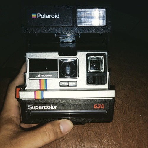 Via @inafrarfani Treasure #polaroid #polaroid635 #retro #camera #collector #collectoritems