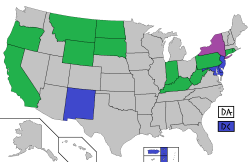 cishits:  So here’s something I definitely shouldn’t be doing. Predictions!Here’s how I see the rest of the democratic primary turning out. I forced myself to choose winners, not necessarily margins, which means that New York is purple because I’m