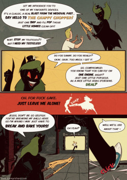 Adrenaline Shots Webcomic - Belfry Burlesque - Page 03Story Is By Danny Richard Who