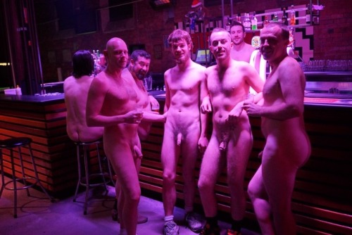 cnbseen:Under pink light at the bar.