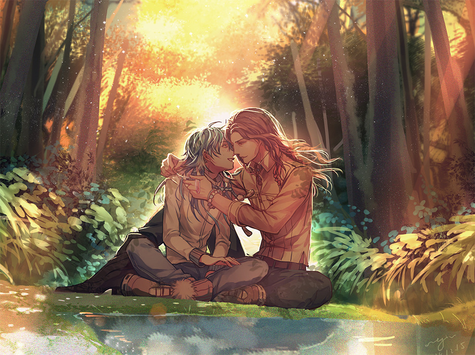 hello-draw:  n-o-i-z-u:  Vowed to kiss~ ♥  Artist: 一靖 id=3932198 ※Permission