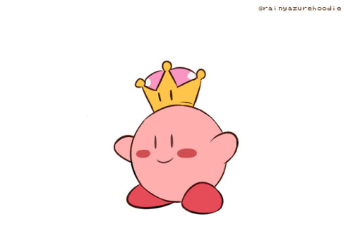 rainyazurehoodie:Thus Super Crown Kirby was born and chaos spread. That’s it