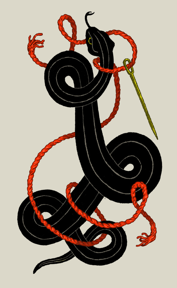 Traveller, have you heard? Of the tale of the lonely serpent? Who fell in love with the gold gleam teeth and scales soft red of...
