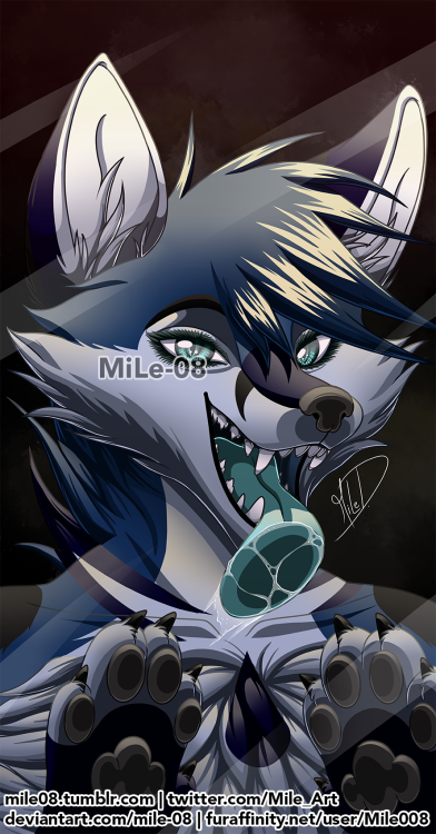  Screen Lick [C]Commission for AriesRedWolf, character belongs to him.Commissions Info | DeviantAr