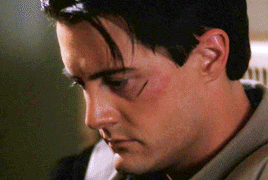 worriedaboutcoop:Dale Cooper + Disheveled Hair