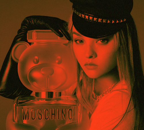 voulair:  Devon Aoki photographed by Steven Meisel for Moschino