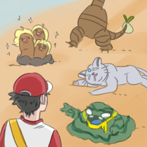 inqua: Arceus left them unfinished. (This is no genwunner propaganda lol, I just