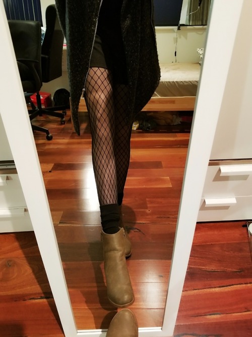 Winter is coming, so I layered my pantyhose.