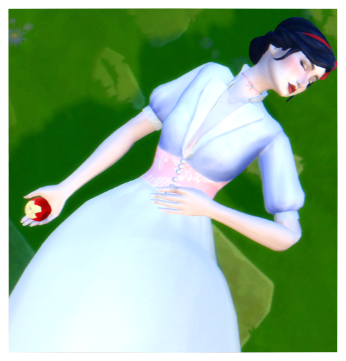 samssims: Snow White Pose Pack~ Included: (7 poses)- 3 wishing well poses- 1 duo pose- 2 single appl