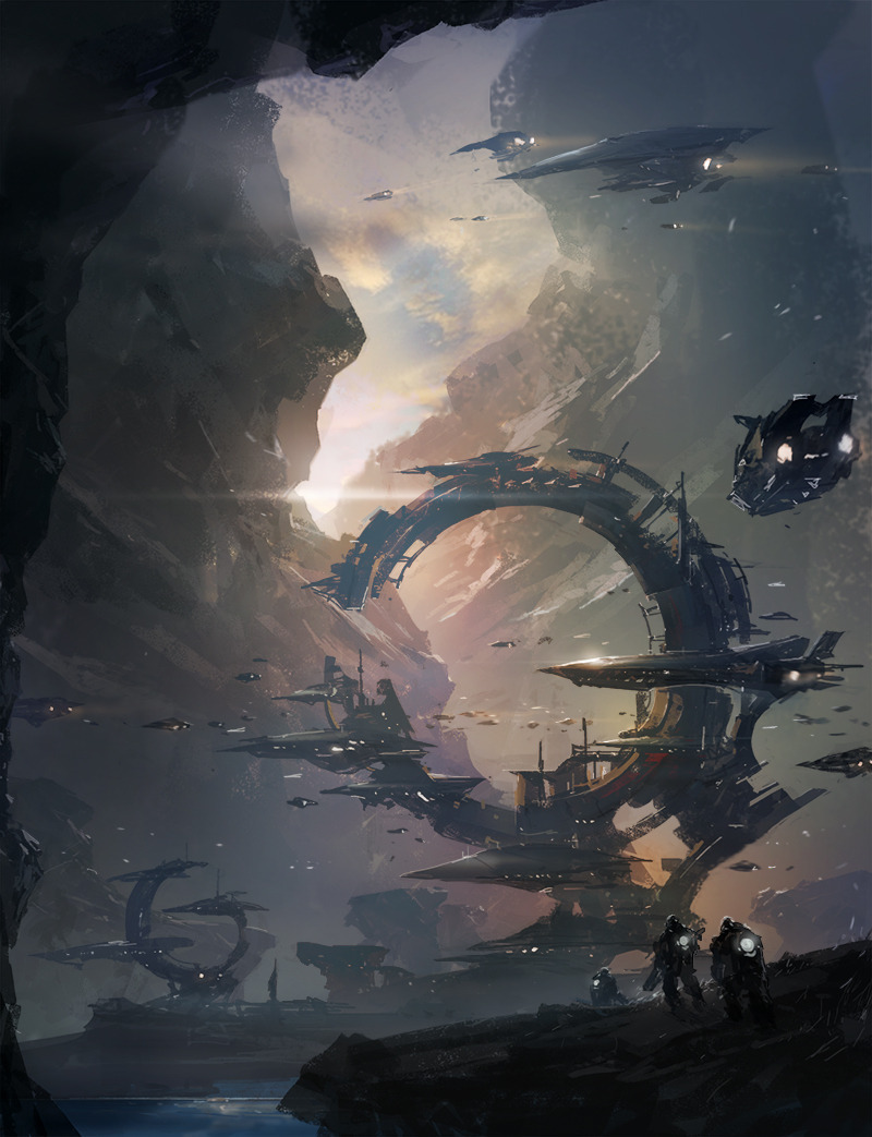 cyberpunkvisions:  Return to Base by Park Jong Won