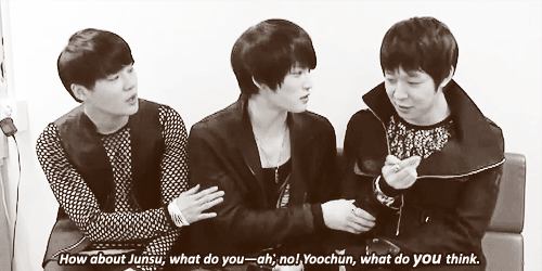 Lmfao poor junsu as always XD