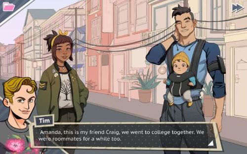 the-future-now:  Gay dad dating simulator ‘Dream Daddy’ sounds like a joke — but it’s surprisingly earnest  Dream Daddy is a brand-new dating  simulator in which you play a dad trying to romance other hot dads, and  I’m pleased to report it’s