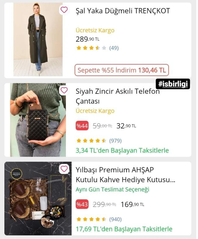 Günün fırsatları bu...