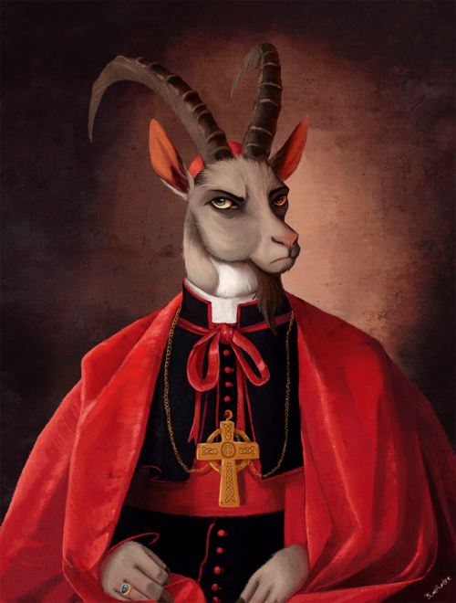 Cardinal Saltzpyre. Commission.