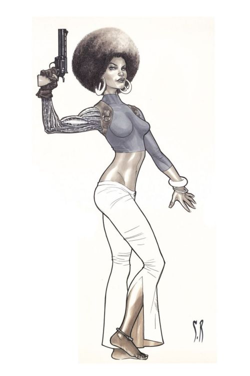 robnorthstar:  Super héroïne du jour: Superheroin of the day: Misty Knight 