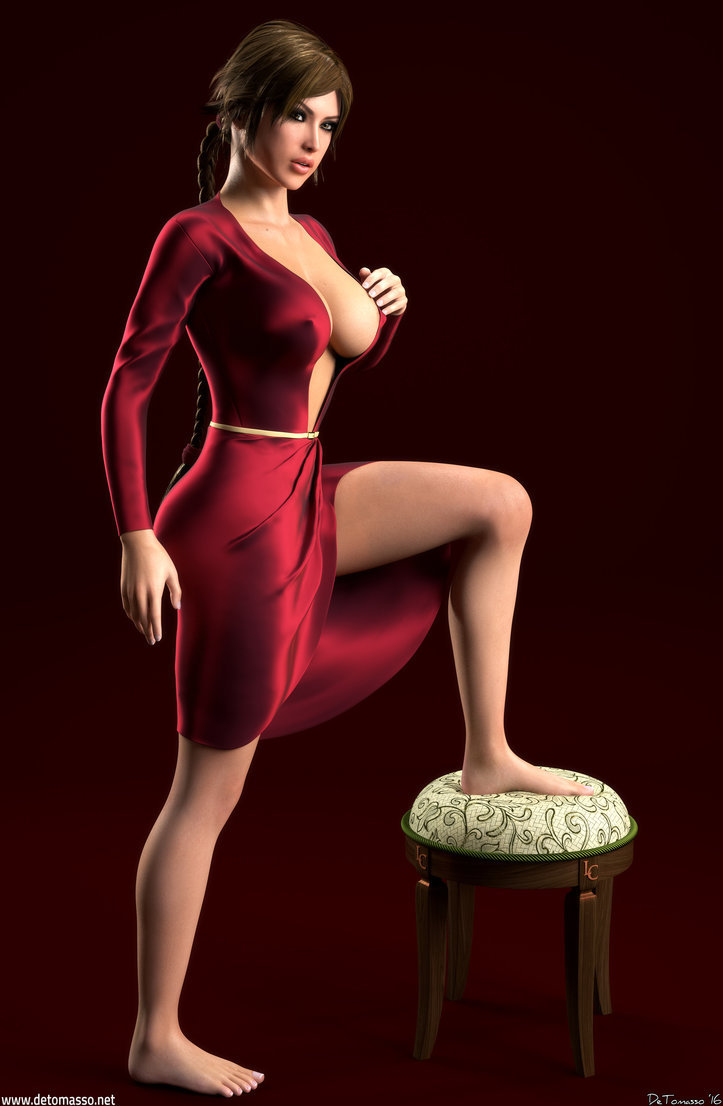 art-of-cg-girls:  Lara Croft - Don’t you think you’ve seen enough ? by DeT0mass0