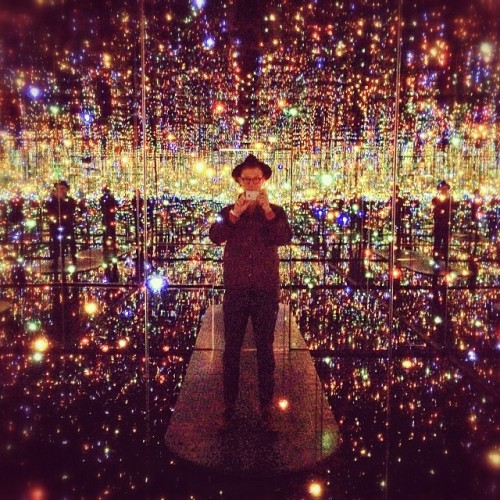 File under: want to go to there.Yayoi Kusama&rsquo;s &ldquo;Infinity Mirrored Room&ndash