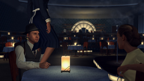 cockatielcutie:  today on L.A. Noire 