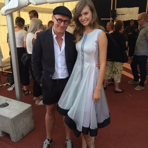 “drk_tv: Den smukke #JosephineSkriver gik #freyadalsjø #cphfw @mrchrispedersen @josephineskriver”