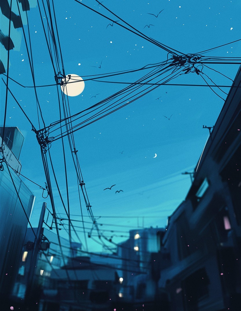 animehall:  by Alena Aenami 