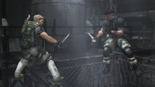 fyeahchrisredfield:  snipzu:  Took some screenshots of Chris Redfield in RE4  I do enjoy this very much. 