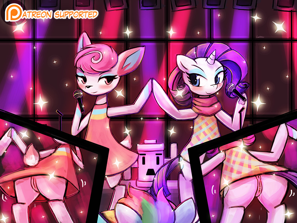 nsfwneko:  Here’s the public release for the Animal Crossing x MLP patreon milestone