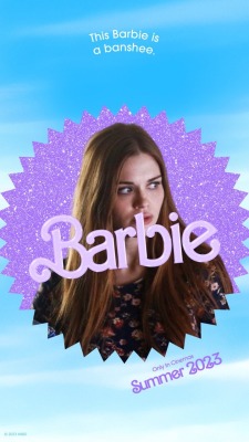 hollandrodensrc:Yes, I gave in and I jumped on the new Barbie trend!Hope you enjoy these posters I made.