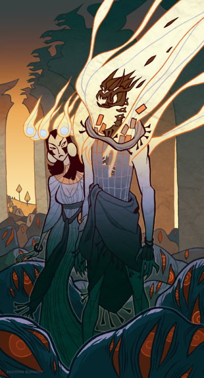 oxboxer: Reviewing all my square canvasses reminded me of that phase I had where everything was Very Long Top 4: Personal workBottom 5: Doctor Strange rogue redesigns 