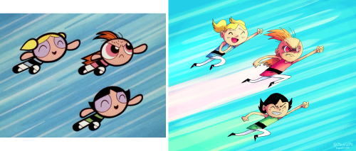 kattamslips:Realized I had a lot of funny PPG screenshots laying around, so naturally I had to draw 