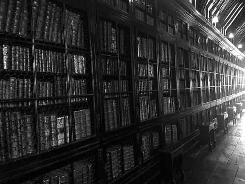 erebussociety: Photo I took at the Chetham’s Library in Manchester