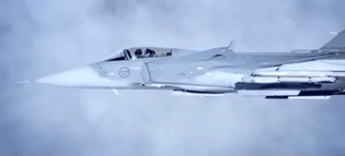 theworldairforce:Saab GripenESTL Countermeasures Self-Protection Pod