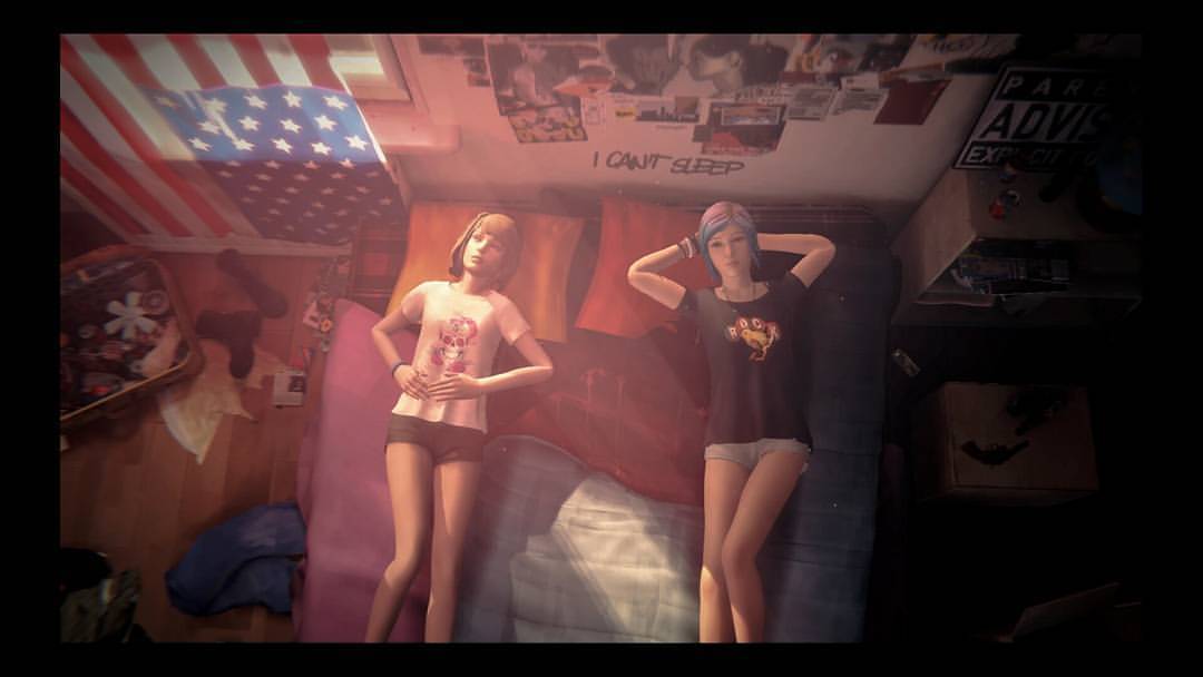 And the time stop for a moment to let us take a rest and continue with our history…
.
.
#friki #geek #gamer #gaming #game #videogames #play #juego #lifeisstrange #square #gamerlife #gamergirl #screenshot #friends #friendship