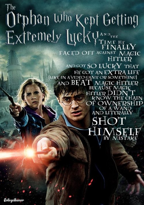 pr1nceshawn:  If Harry Potter Movies Had Honest Titles.