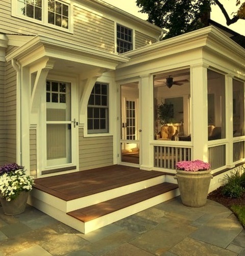 Backyard - Porch