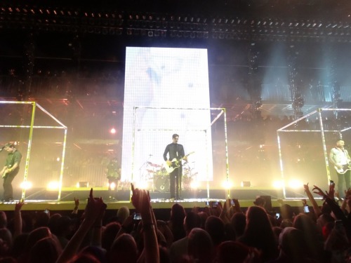 justmeandmusicalways: Tonight I saw the first band I was properly obsessed with for the first time. 