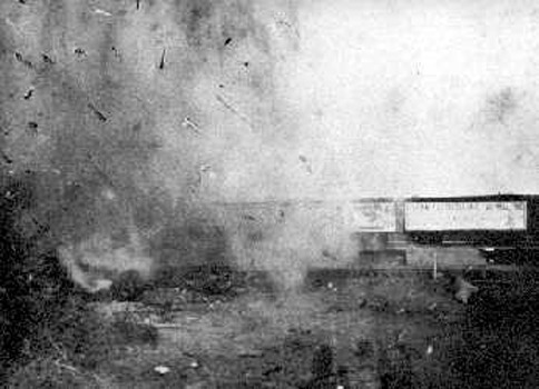 The Great Train Crash at Crush, Texas, 1896Suppose you take two trains of equal mass, set them on a 