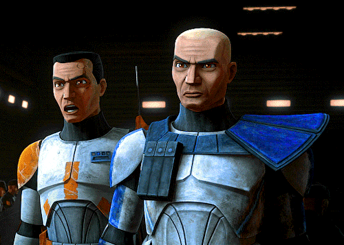 pixelahsoka:My concern is that Rex is one of our best. If the droids can learn to defeat him, we may